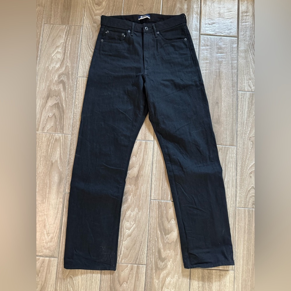Japan Blue J514 Black Loose Selvedge Jeans